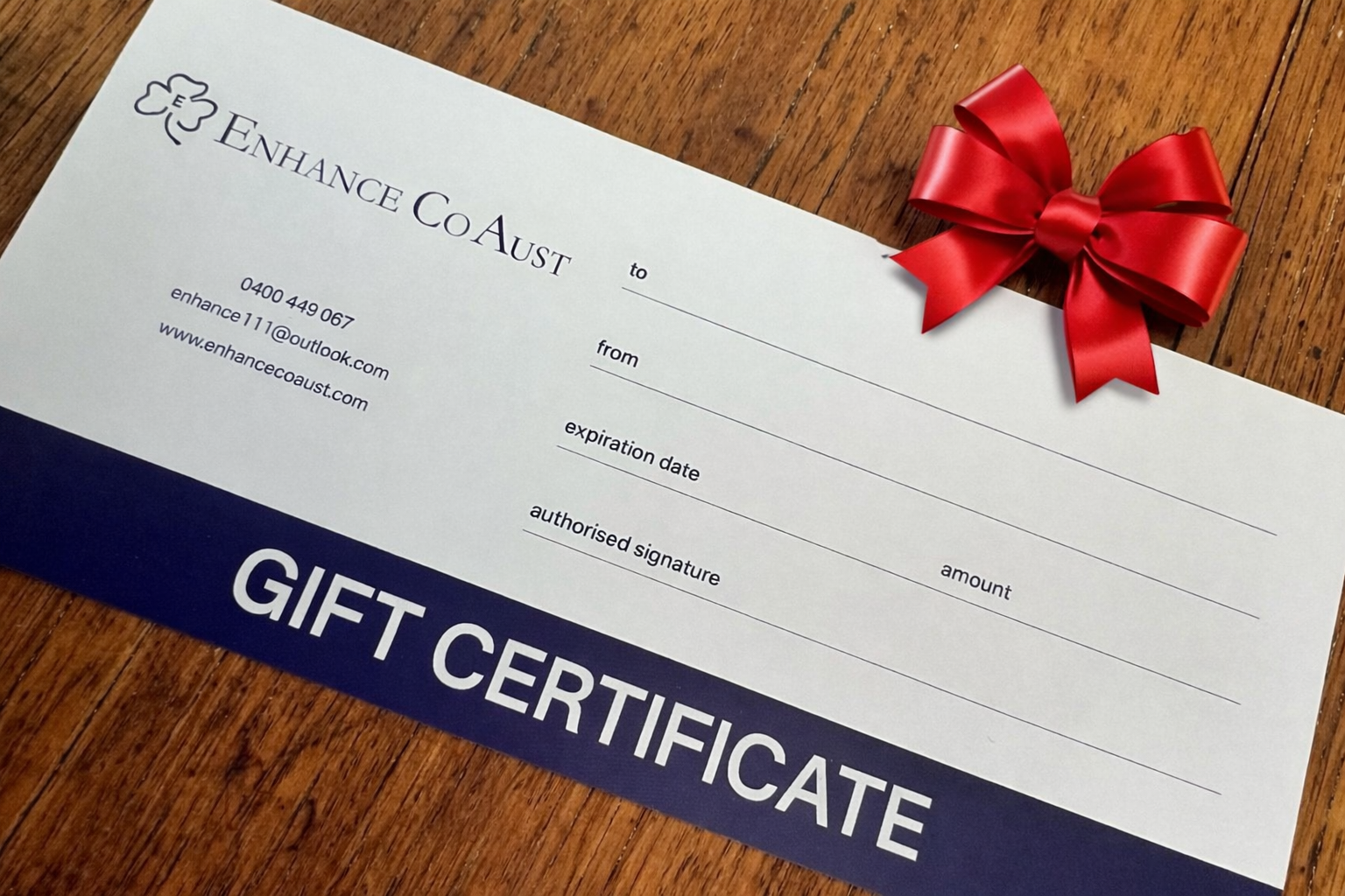 Gift Vouchers